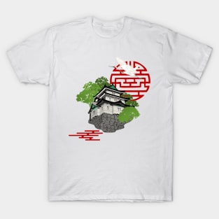 Asian oriental architecture landscape T-Shirt